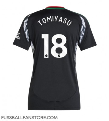 Arsenal Takehiro Tomiyasu #18 Replik Auswärtstrikot Damen 2024-25 Kurzarm